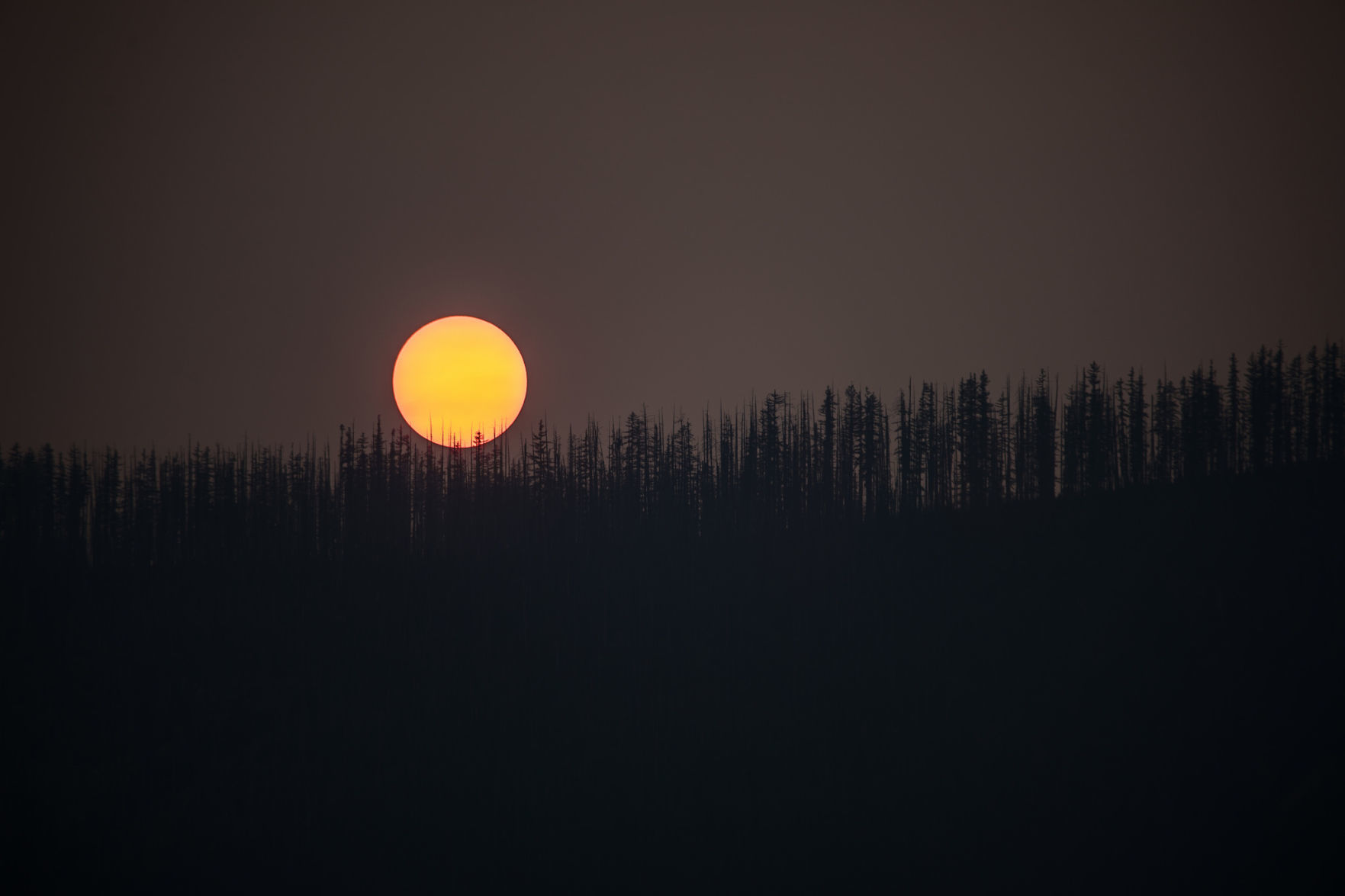 Howe Ridge sunset